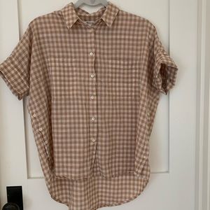 Women’s Madewell button down shirt